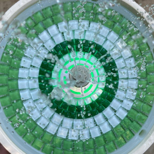 Decorative Mosaic - Forest Green - hydria