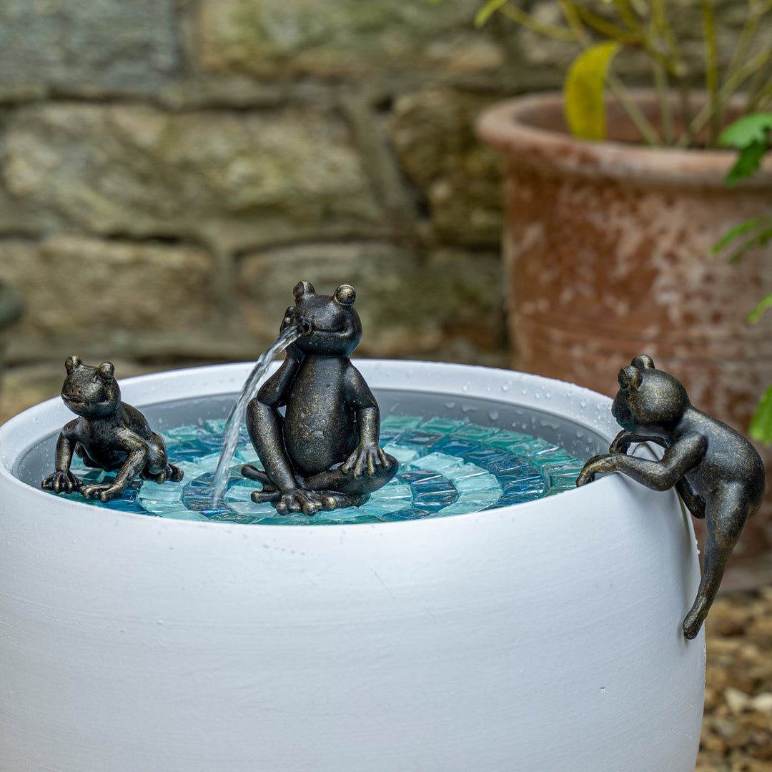 FLO CLIMBING FROG FIGURINE - hydria