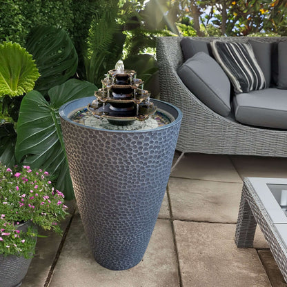HYDRIA 4 - IN - 1 WATER FEATURE BLACK - hydria