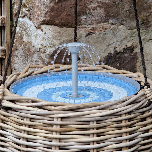 MOSAIC - SKY BLUE AND WHITE