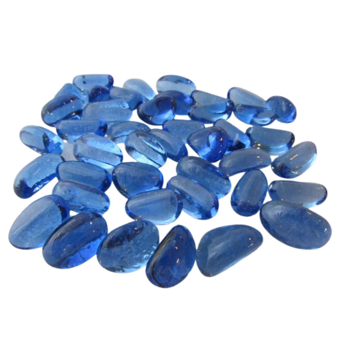 Glass Pebbles - Everton Blue - 1kg