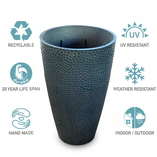 Pirene Planter (Black or White) - hydria