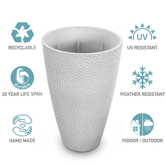 Pirene Planter (Black or White) - hydria
