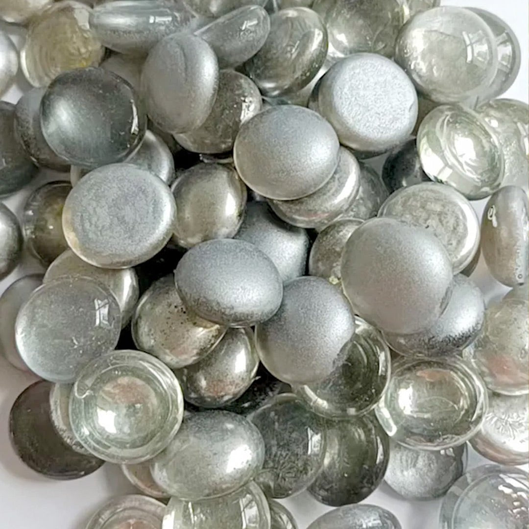 Glass Pebbles - Grey - hydria